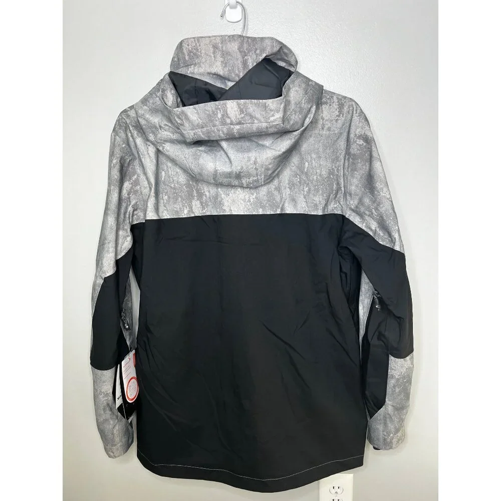 DC Command 45K Mens Jacket Sympatex Waterproof Hooded Gray/Black Size Medium - Picture 12 of 15